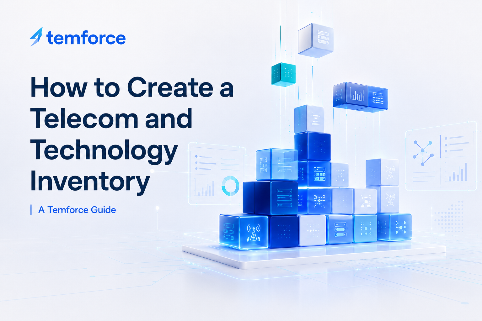 How to create a telecom inventory with structured service, supplier, owner, location, and billing data